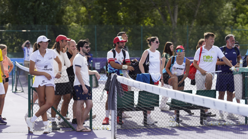 ¡Un sábado por todo lo alto en el club sede del Madrid Open!