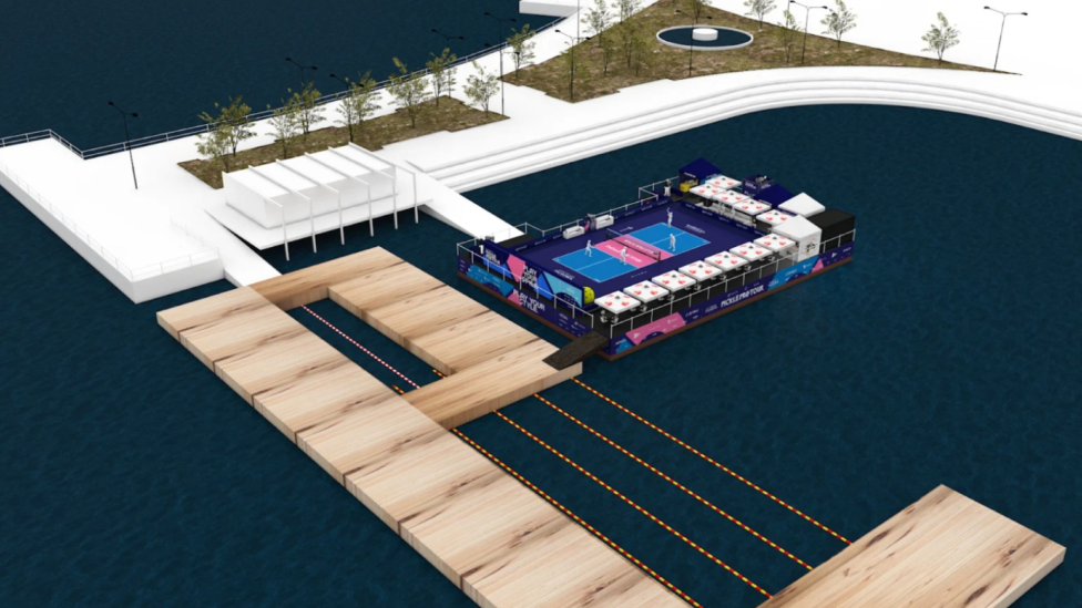 El Cervezas Victoria Pickle Pro Tour hace historia con los primeros partidos de pickleball sobre el mar