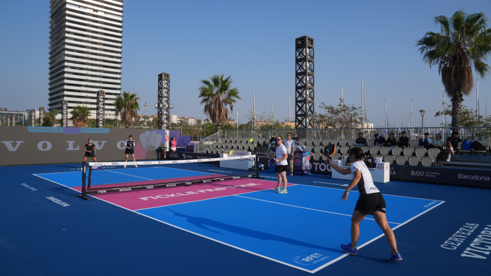 El sábado del Barcelona Open, visto desde el Moll de la Marina
