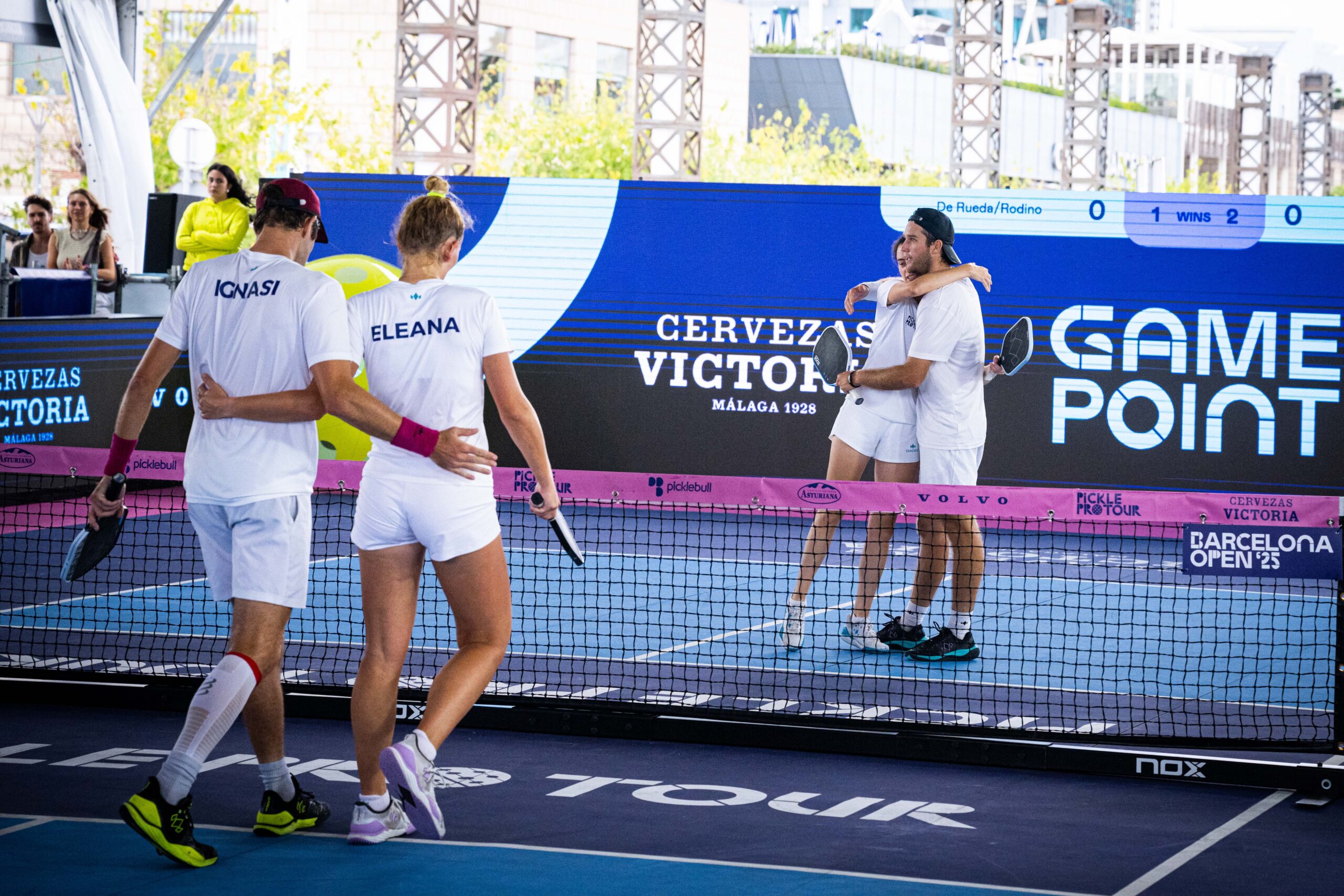 Revive los 3 mejores puntos Dobles Mixto del Barcelona Open 2025